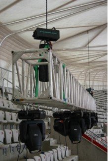 回望奥运:法兰泰克舞台电动葫芦助力鸟巢舞台