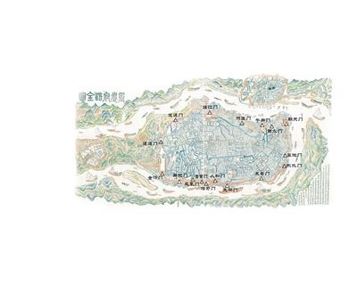 重庆九开八闭十七门残存城墙找到了 有3000多米