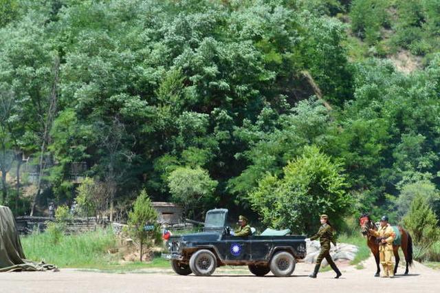 9月3日去南川大观 看川军血战到底实战表演