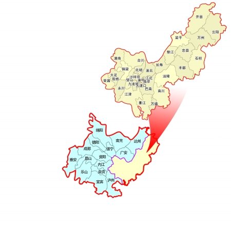 成渝经济区揭开面纱 打造八大支柱产业(图)_重