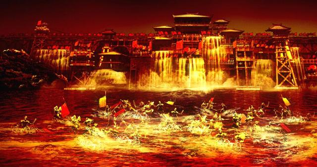 忠县《烽烟三国》实景剧场场平完工 明年十月