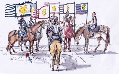 金价飞涨幕后货币战争推手