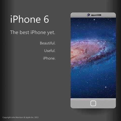 更加唯美 无边屏幕 苹果iPhone 6概念图片赏析