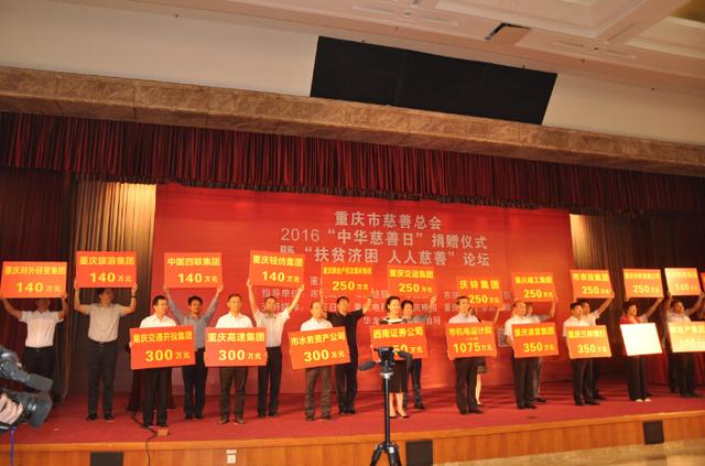 重庆市慈善总会2016