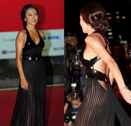 组图:<em>美女明星秀</em>透视装 谁最尴尬谁最火辣?_大