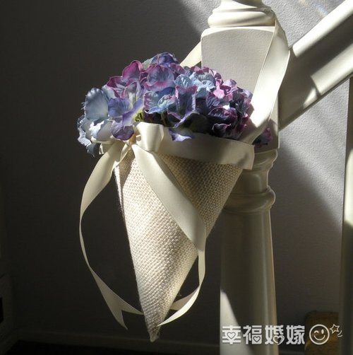 婚礼超萌小花童手上的创意花篮秀