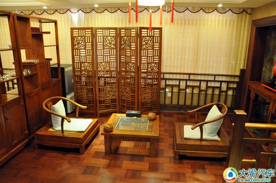 百事达华轩建西南地区最豪华客户休息区