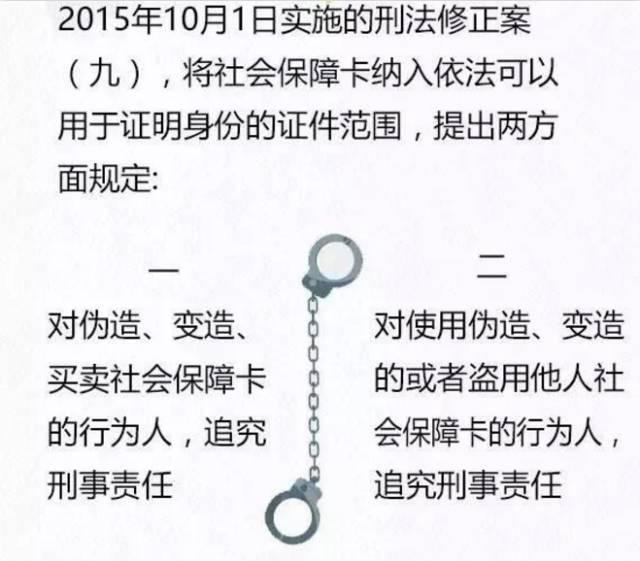 滥用社保卡的这6种行为 后果很严重！