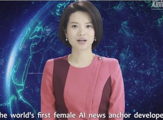 中国首个AI合成女主播上岗 几乎可以假乱真