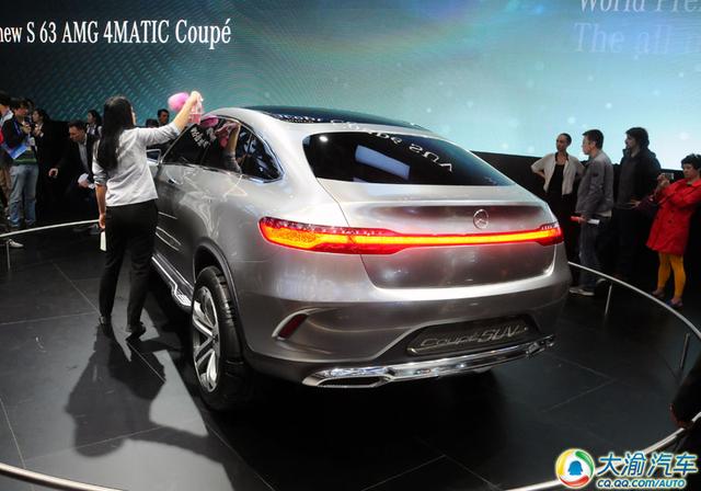 2014北京车展:奔驰Coupe SUV概念车发布