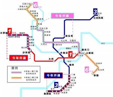 6号线是我市第二条地铁线路