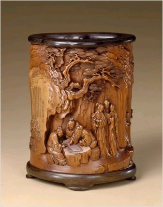 重庆民间工艺-黄杨木雕