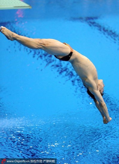男子3米板俄罗斯夺金秦凯摘银 梦之队8金梦碎