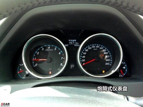 国产新锐志内饰谍照首次曝光 或9月上市_购车