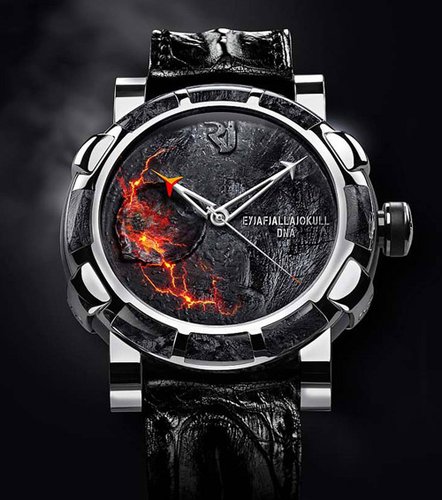 瑞士厂商 推火山手表_顶级珍藏