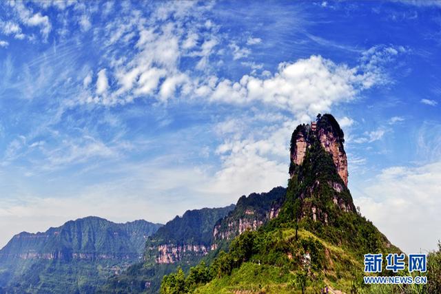 美丽的重庆綦江国家地质公园 大自然的瑰宝