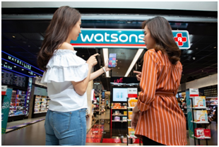 美图秀秀登陆屈臣氏,究竟会擦出什么火花?