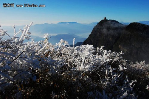 欣赏冰雪的美丽 四川峨眉山冬季自助游攻略