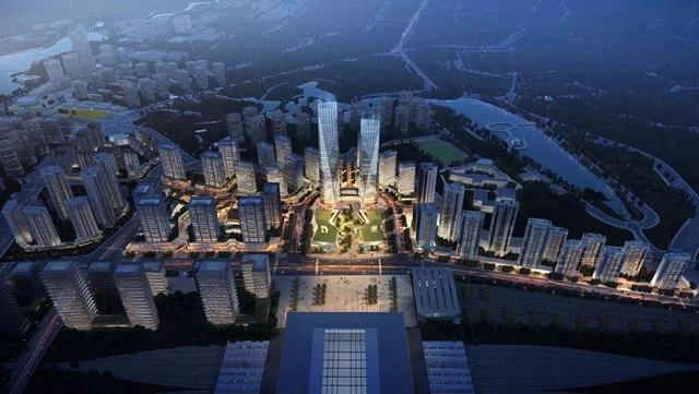 "万州城际空间站丨万萃城"将建成北面高铁综合枢纽和南边水岸活力区的