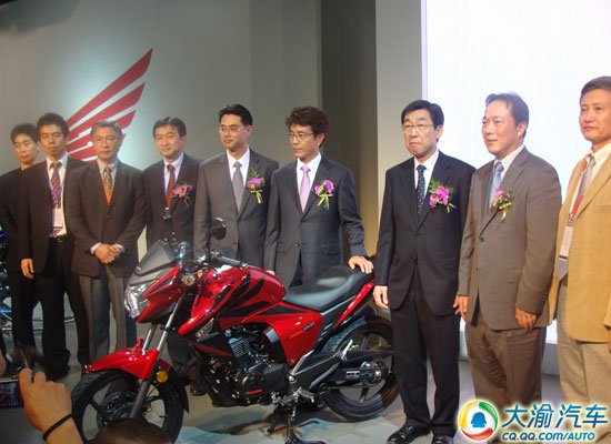 携全新车型亮相 本田发力中国摩托车市场