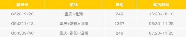 今冬华夏航空开通3条航线 最低票价低至180元