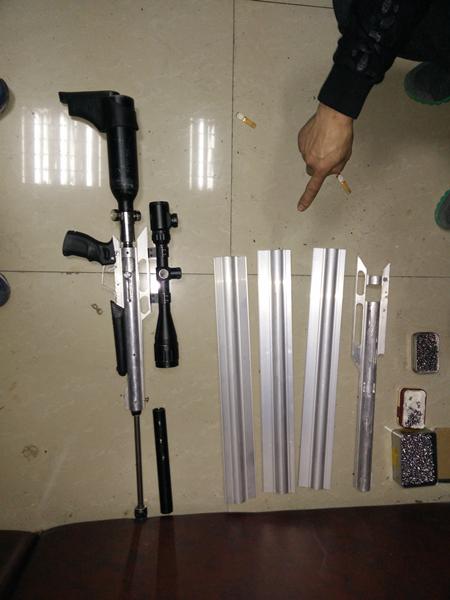 装修工为打野味 自制气枪打斑鸠被刑拘