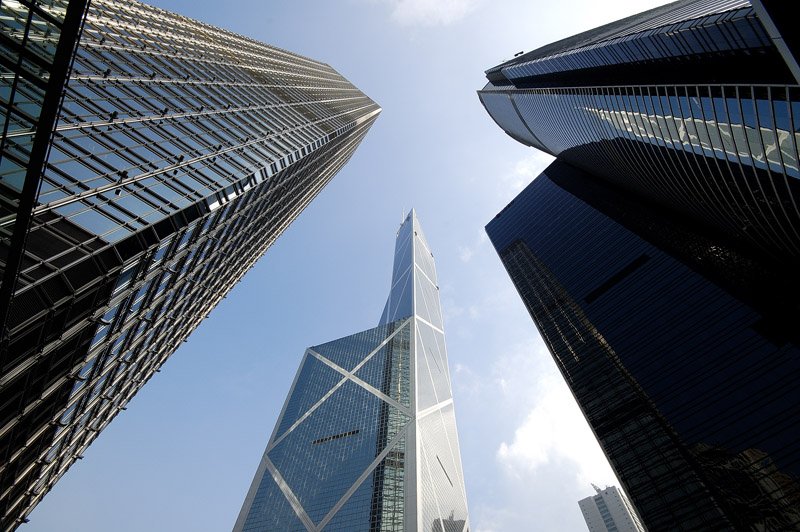 中国引以为傲的建筑欣赏:香港中银大厦_房产图