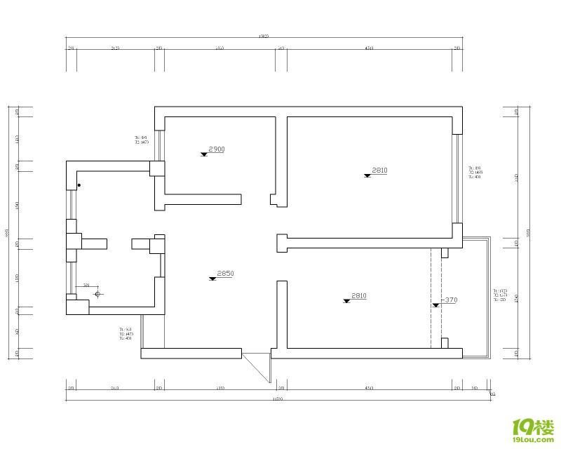 简约温馨 71平米老房七十二变