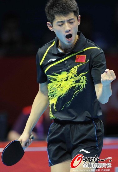 张继科4-1王皓单打夺魁 成就男乒大满贯第4人