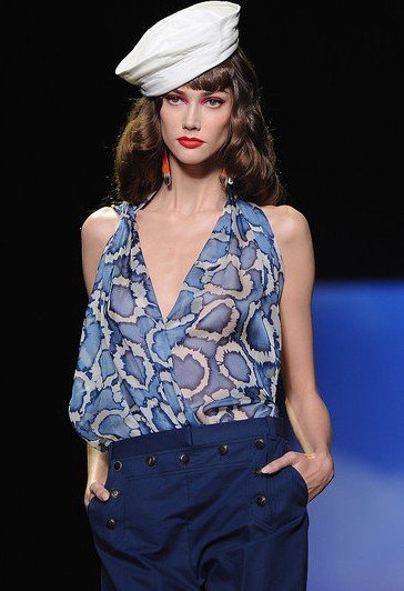 海军风 dior 2011春夏巴黎秀