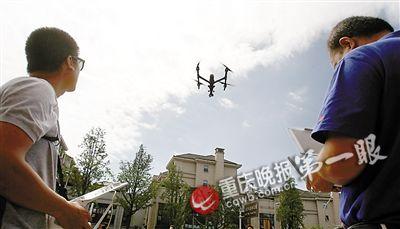 江北启用无人机查处违法建筑