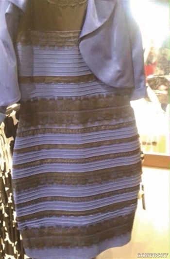 眼前的黑不是黑? 那条裙子到底是白金还是蓝黑