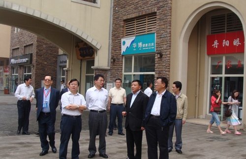 中国侨联主席来渝考察 看好美丽熙街_项目动态_大渝网_腾讯网