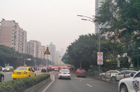 重庆主城区28条道路限速值提高 新南路可更快通行