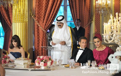 游走中东最富的国家 美丽王妃迷倒法国总统