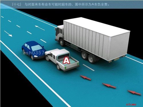 车主必备:交通事故责任划分图-2013版