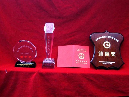 嘉陵技工学校参加全国技工技能大赛获奖情况