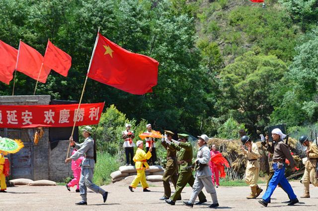 9月3日去南川大观 看川军血战到底实战表演_大渝网_腾讯网