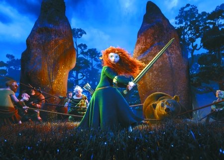 母女咋解心结? 去看《勇敢传说》(图)