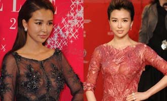 新龙女郎真空透视抢镜 秀完美胸形