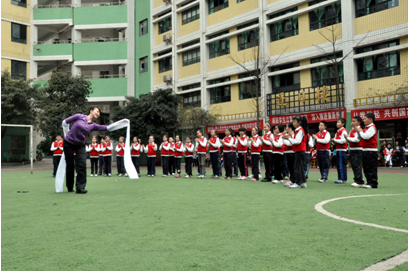 藏族舞蹈走进沙区小学课堂