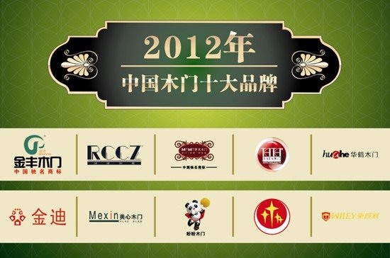 2012年中国木门十大品牌在京揭晓