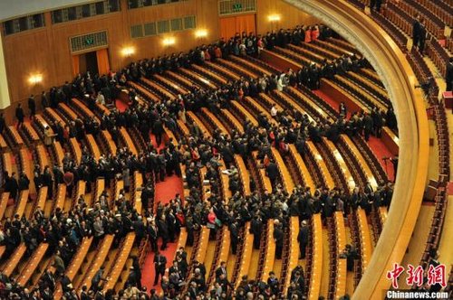 全国人大今日上午表决刑诉法修正案草案