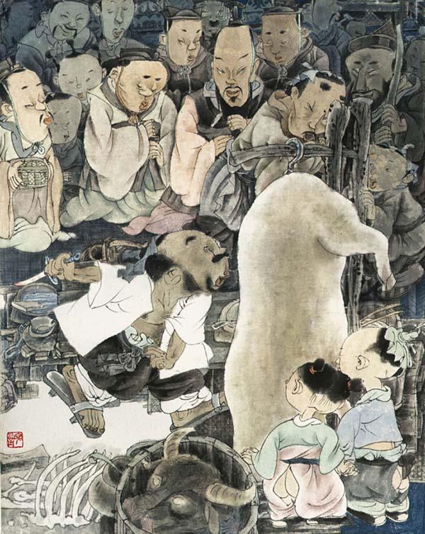 触什么什么通成语_成语故事简笔画(3)