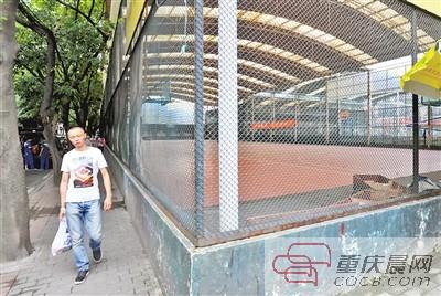 重庆业余篮球圣地依旧在大田湾 平移到旁边足球场
