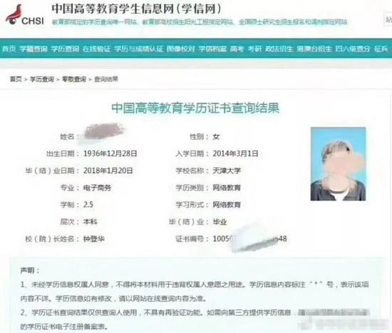 81岁“超级学霸”从天大毕业 会5种语言还会PS