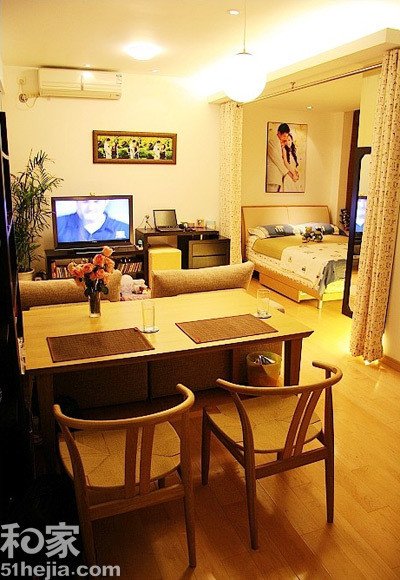 小户型大改造+网友曝56平米一室户如何变通