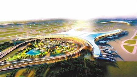 机场东航站楼明年投用 乘飞机体验零距离换乘