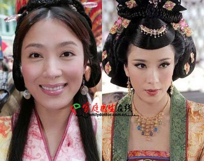 胡杏儿杨怡+细数tvb被传整容的女明星