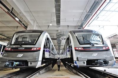 轨道五号线北段、十号线一期 今天起进行不载